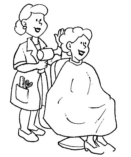 occupations coloring pages and activities - photo #2