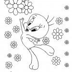 pohadkove omalovanky : tweety 01 150x150 Tweety