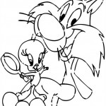 pohadkove omalovanky : tweety 06 150x150 Tweety