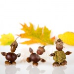 podzimni vyrobky podzim : figurky z kastanu 150x150 Figurky, zvířátka z kaštanů