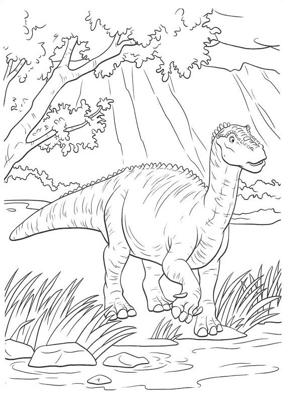 underwater dinosaurs coloring pages - photo #25